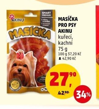 MASÍČKA PRO PSY AKINU