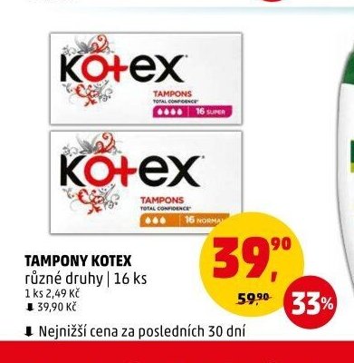 TAMPONY KOTEX
