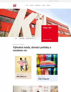 akční leták Kik textil 16.8.2023-22.8.2023
