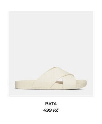 Bata bílé nazouváky