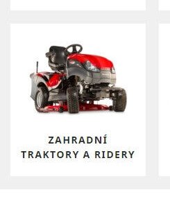 Zahradní traktory a ridery - Mountfield akcniletaky.com