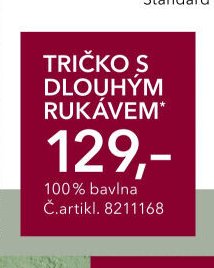 TRIČKO S DLOUHÝM RUKÁVEM*