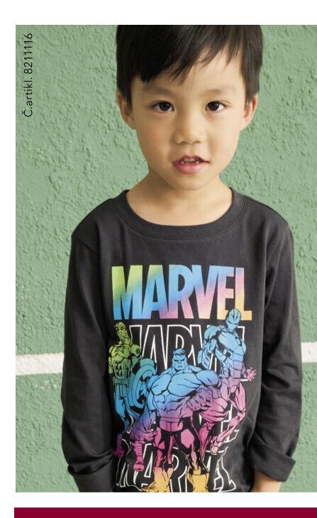 Tričko s dlouhým rukávem - Marvel