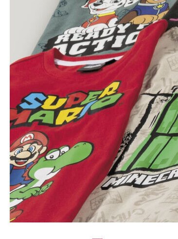 Tričko s dlouhým rukávem - Super Mario