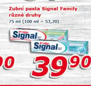 Pasty na zuby Family Signal