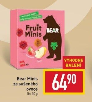 Bear Minis ze sušeného ovoce