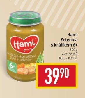 Hami Zelenina s králíkem 6+