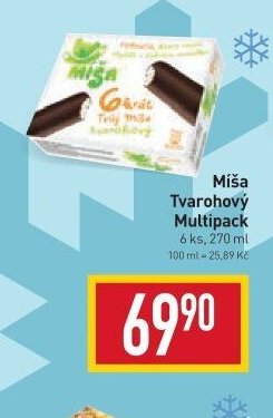 Míša Tvarohový Multipack