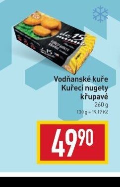 Vodňanské kuře Kuřecí nugety křupavé