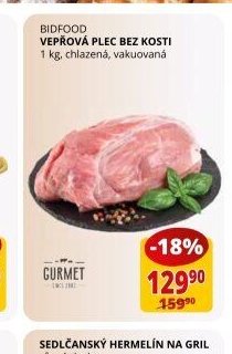 Bidfood vepřová plec bez kosti