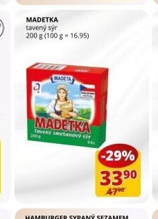 Madetka tavený sýr