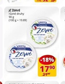 JČ ŽERVÉ různé druhy 90 g