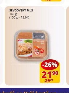 ŠEVCOVSKÝ MLS 140 g