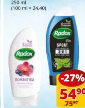 Radox sprchový gel