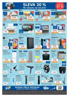 akční leták Planeo 21.8.2023-27.8.2023