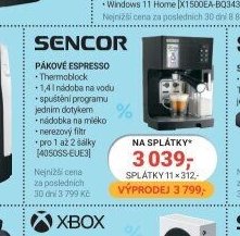 Sencor espresso