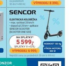 Sencor elektrická koloběžka