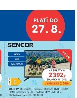 Sencor HD LED TV