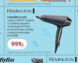 Remington vysoušeč vlasů