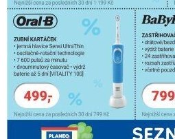 Oral-B zubní kartáček