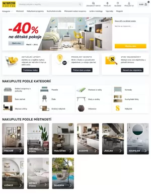 akční leták Sconto nábytek 22.8.2023-28.8.2023