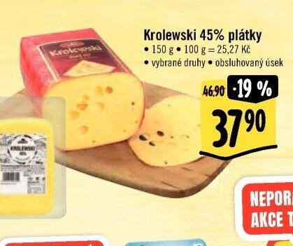 Krolewski 45% plátky