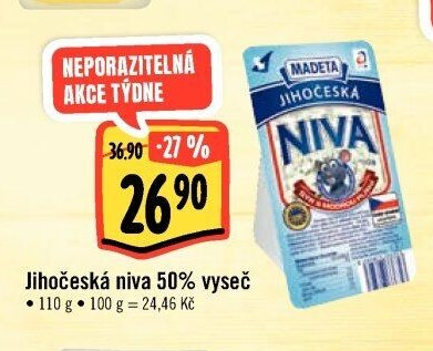 Jihočeská niva 50% vyseč