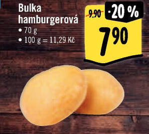 Bulka na hamburger