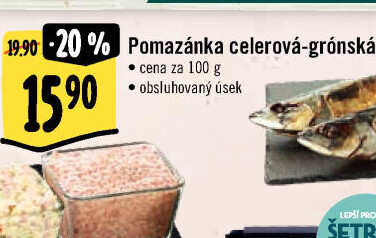 Celerová pomazánka - grónská