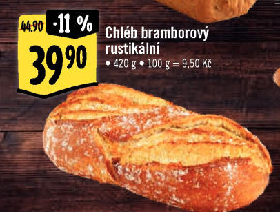 Chléb bramborový rustikální