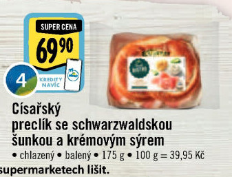 Císařský preclík Albert Fresh Bistro