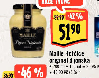 Hořčice dijonská Maille