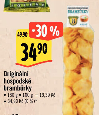 Hospodské brambůrky Bramborárna Zykmund