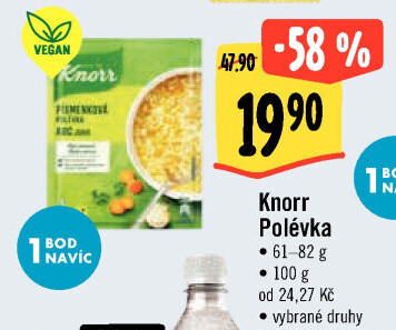 Instantní polévky Knorr