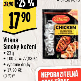 Koření Smoky Vitana