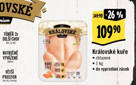 Královské kuře Premium Albert