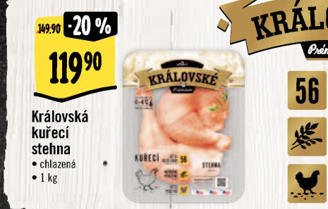 Kuřecí stehna královská Premium Albert