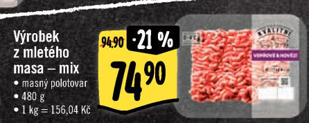 Mleté maso mix Albert