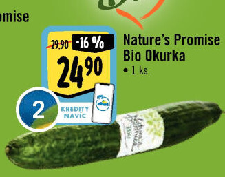 Okurka hadovka bio Nature'
