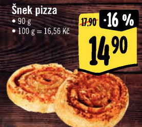 Pizza šnek