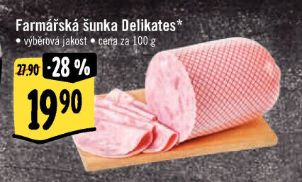 Šunka farmářská delikates výběrová