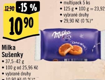 Sušenky Milka