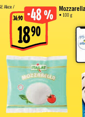 Sýr Mozzarella Italat