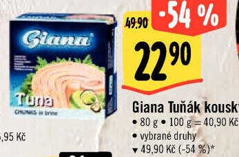 Tuňák kousky Giana