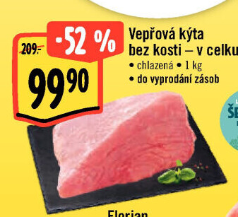 Vepřová kýta bez kosti