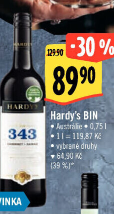 Vína Bin Hardys