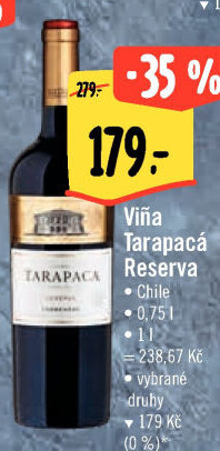 Vína Reserva Viňa Tarapaca
