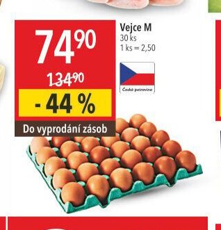 Vejce M