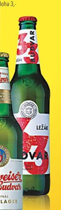 Budvar světlý ležák 0,5 l