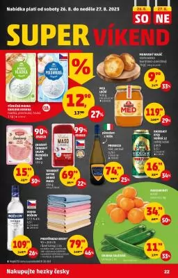 akční leták Penny Market 24.8.2023-30.8.2023
